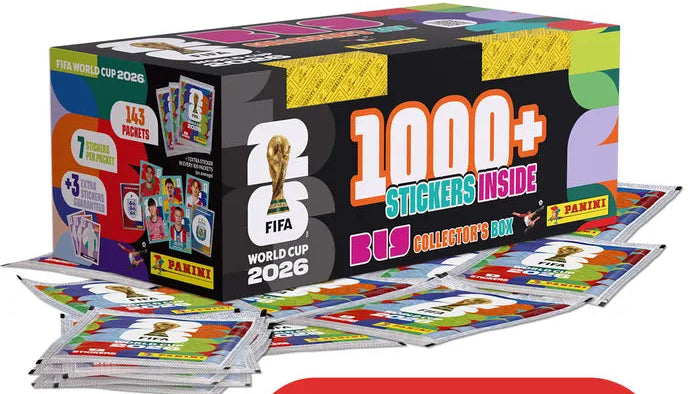 FIFA WORLD CUP 2026™ Official Sticker Collection - Big Collector's Box Panini