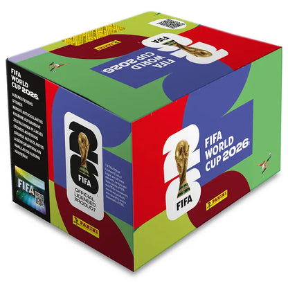 The Panini FIFA World Cup 2026™ official sticker collection is here! - 1 Box of 100 Packets and a soft cover album